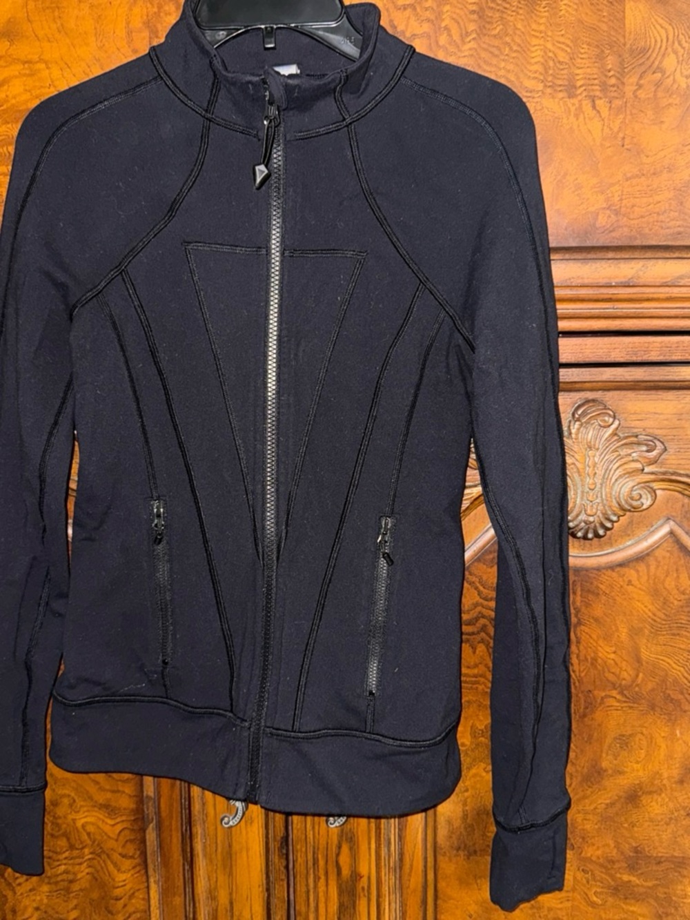 Black Girls Zip-Up Jacket
